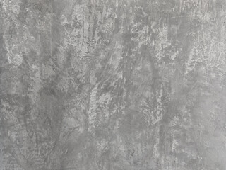 Abstract white interior of empty room with concrete walls with crack line. Cement gray (grey) wall textured background surface Architecture or Interior details.