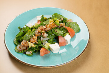 salad with vegetables