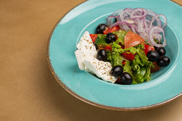 salad with vegetables