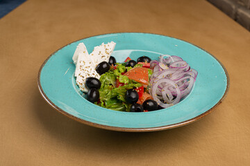 salad with vegetables