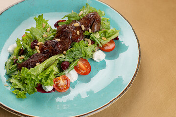 salad with vegetables