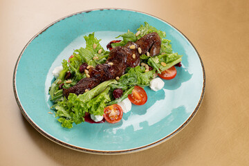 salad with vegetables