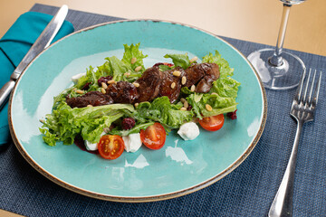 salad with vegetables