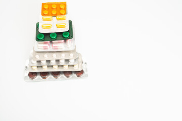 thermometer and pills