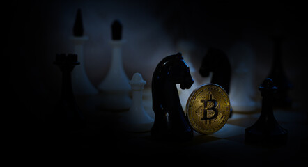 Chess with coin bitcoins behind the scenes business competition ideas for rewarding returns