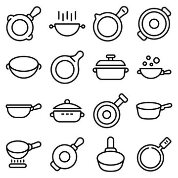 Cooking Utensils Clip Art Set Commercial Use Clip Art Set Cooking Clip Art  Hand Drawn Clipart Set Pots and Pans Clip Art -  Israel