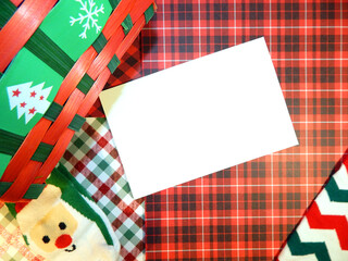 Obraz premium Carte de visite Noël
