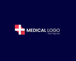 Hospital medical logo vector design