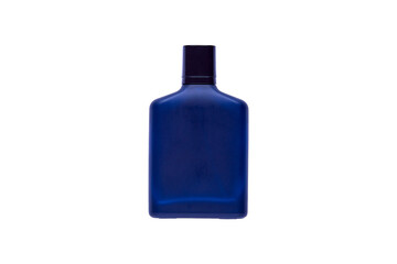 Luxurious perfume bottle isolated over a white background