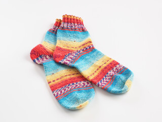 編みもののイメージ白背景で