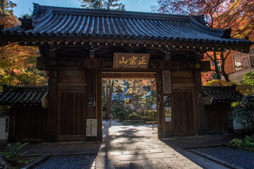 Fototapeta na wymiar entrance to the temple