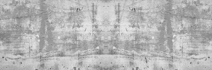 Old wall panorama texture cement dirty gray with black  background abstract grey and silver color design are light with white background.
