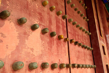 Gate of royal palace in Qing Dynasty, Yi County, Hebei Province, China