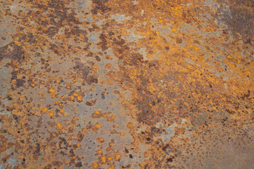 Abstract Background. The Sheet of Metal Covered with Corrosion