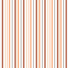 Vertical striped seamless pattern. Vector background in beige and brown colors