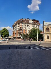 view of the town country