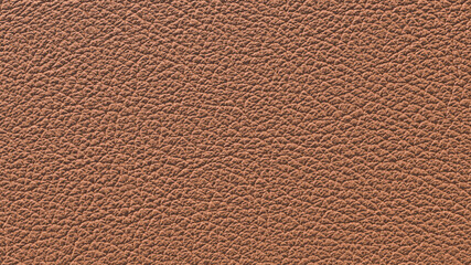 Closeup brown leather texture, taurillon leather natural grain. 3D-rendering