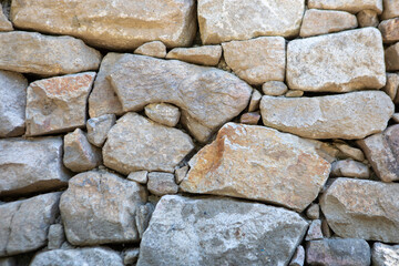 Mur en pierre, texture
