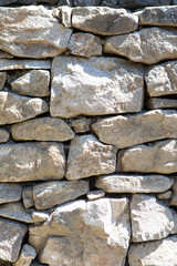 Mur en pierre, texture