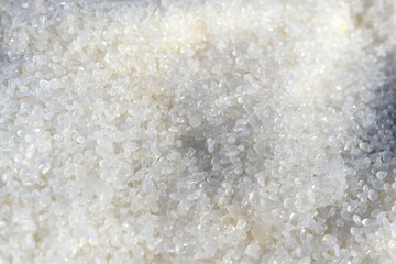 Dead Sea salt natural mineral formation at the Dead Sea	