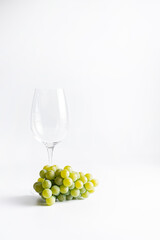 Wine Glasses isolated on white
