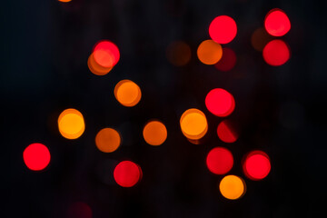 Abstract color background. No trick. Colorful bright lights. Fantasy. New Year
