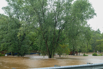 Flooding from a Hurricane