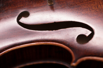Part of a violin or viola © Janisphoto