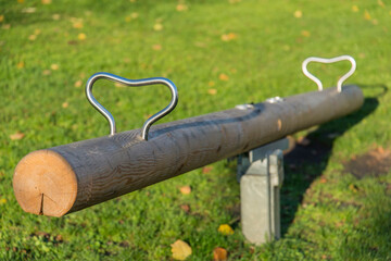 Wippe auf dem Spielplatz