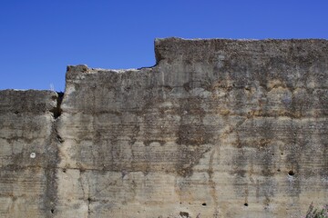 detailed views of an abandoned and dilapidated ruin