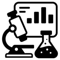 
Profit chart in modern filled style, 
