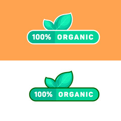 Organic logo best food labels and elements