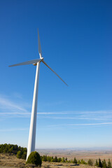 Fototapeta premium Sustainable wind energy concept