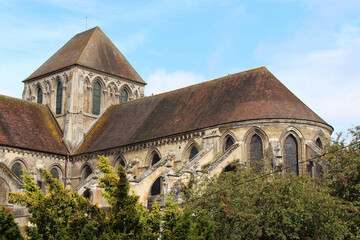 saint-pierre cathedral in lisieux in normandy (france)