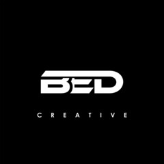 BED Letter Initial Logo Design Template Vector Illustration	
