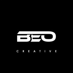 BEO Letter Initial Logo Design Template Vector Illustration	
