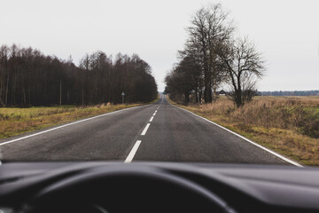 Fototapeta premium road in the countryside
