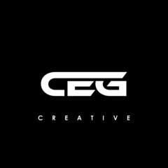 CEG Letter Initial Logo Design Template Vector Illustration	
