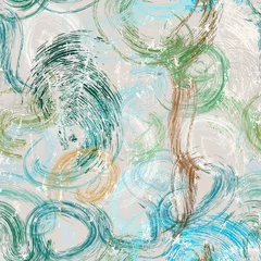 Gardinen seamless background pattern, with swirls, lines, paint strokes and splashes, retro, vintage style, grungy © Kirsten Hinte
