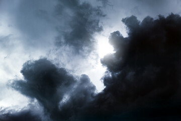Fototapeta premium Storm Clouds Background