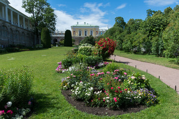 Pushkin. Saint-Petersburg. Garden near the Catherine Palace in Tsarskoye Selo