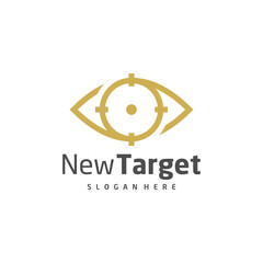 Target Eye logo vector template, Creative Target logo design concepts, Icon symbol, illustration