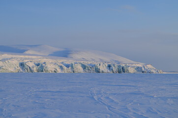 An der Ostk&uuml;ste von Spitzbergen (Svalbard)