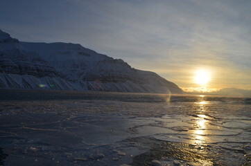 Im Billefjord auf Spitzbergen (Svalbard)