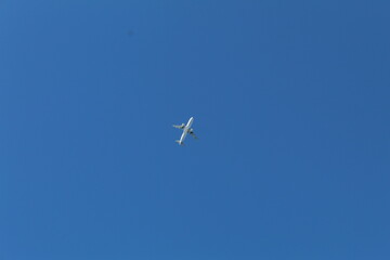 airplane in the sky