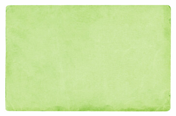 Green paper texture background - clipping path included	