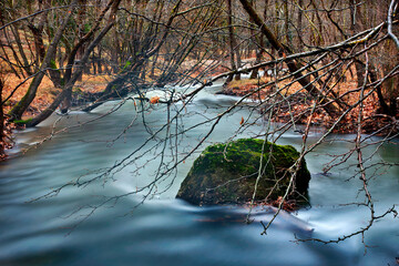Vouraikos river, close to Zachlorou village, Achaia, Peloponnese, GREECE