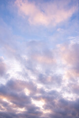 Evening Colourful clouds.