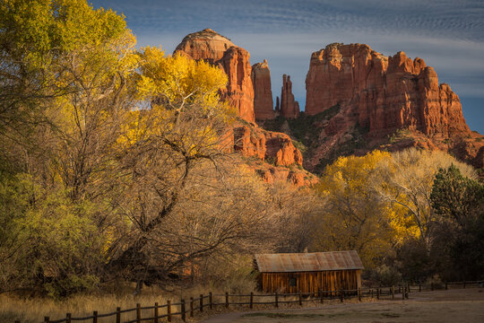 The colors of Autumn in Sedona Arizona
