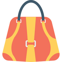 
Handbag Flat Vector Icon
